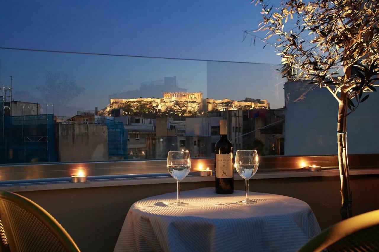 Spacious Suite W. Huge Balcony + Acropolis View أثينا المظهر الخارجي الصورة