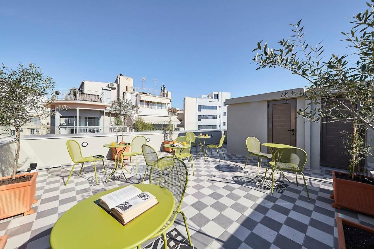 Spacious Suite W. Huge Balcony + Acropolis View أثينا المظهر الخارجي الصورة